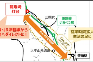 JR東日本など「わんタク」サービス内容拡大、津軽線振替乗車も継続