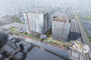 大井町駅周辺の「地区開発計画」発表 - 東西軸のアクセス性を高める