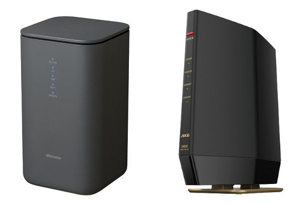 バッファロー製Wi-Fiルーター／中継器、ドコモの「home 5G HR02」との