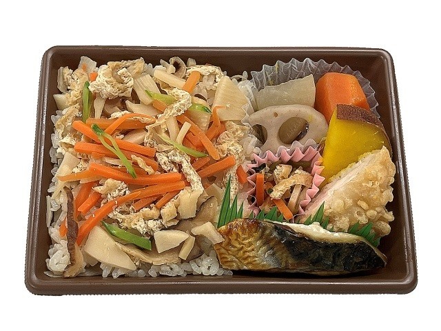 「竹の子炊き込み御飯とおかず」(432円)
