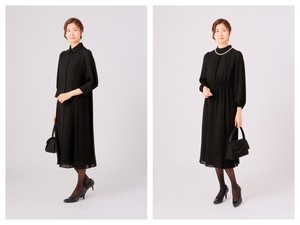 洋服の青山、セレモニーや冠婚葬祭に着回せるフォーマルワンピースを発売