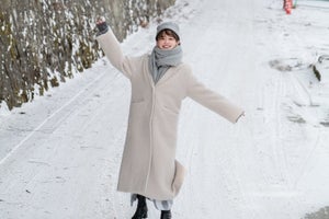 日向坂46影山優佳、諏訪の雪道で弾ける笑顔「ラフな感じが出せました」