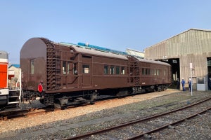 えちごトキめき鉄道、JR西日本から譲渡されたオヤ31形が直江津到着
