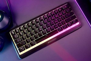 水をこぼしても安心、防水設計の60％ゲーミングキーボード「Magma Mini」