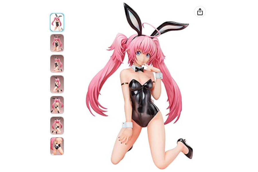 中古】[FIG]ミリム 生足バニーVer. 転生したらスライムだった件 1/4 完成