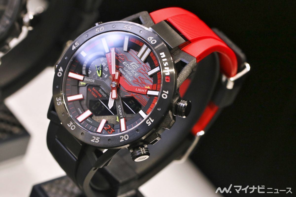 Gatto_Libero腕時計日産スーパーGT限定メンズ腕時計Z23新品カシオEDIFICEソーラーNISMO