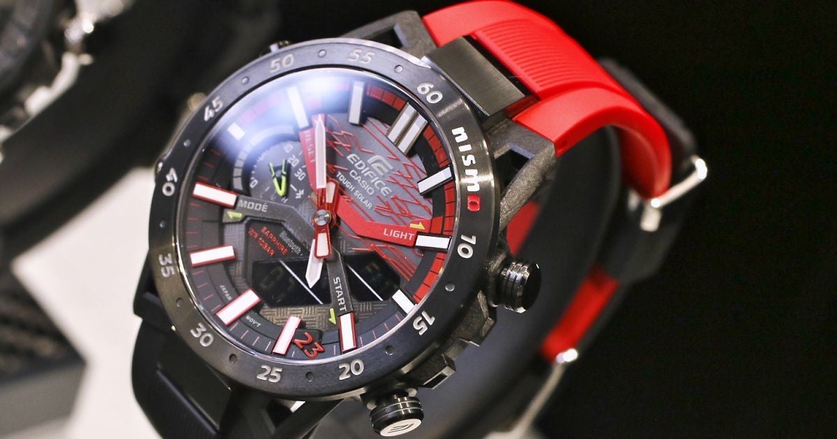 日産スーパーGT限定メンズ腕時計Z23新品カシオEDIFICEソーラーNISMO ...