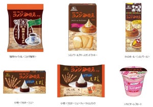 コメダ珈琲店「シロノワール」や「クロネージュ」がお菓子に! 森永製菓とコラボし、全6種を発売
