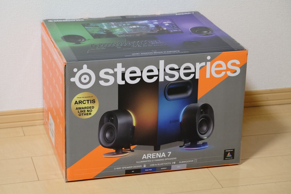 SteelSeriesが送るゲーミングスピーカー「Arena 7」レビュー！ 音質は