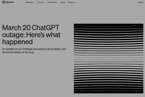 ChatGPT、一部ユーザーの支払い情報漏洩を公表、Redisライブラリのバグが原因