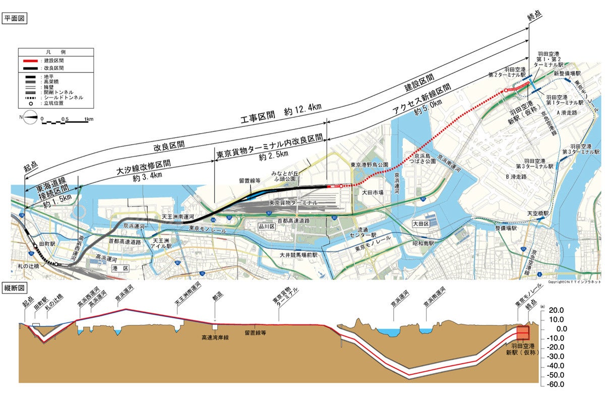 JR東日本「羽田空港アクセス線(仮称)」工事本格化、2031年度開業へ | マイナビニュース