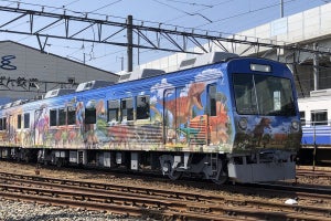 えちぜん鉄道「恐竜列車」元静岡鉄道1000系を改造、今夏運行開始へ