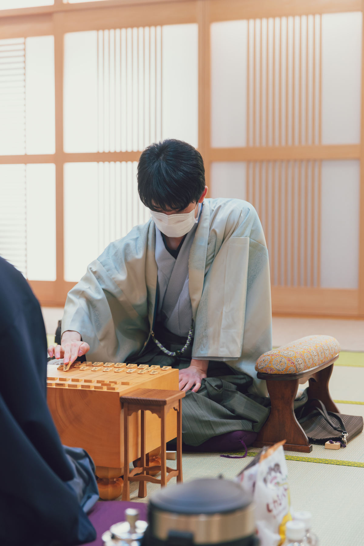 藤井叡王がどのような振り飛車対策を用意するかに注目が集まる（提供：日本将棋連盟）