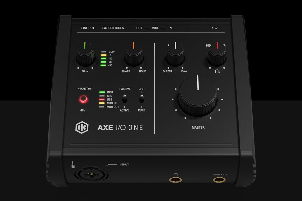 伊IK Multimedia、オーディオインターフェイス「AXE I/O ONE」を