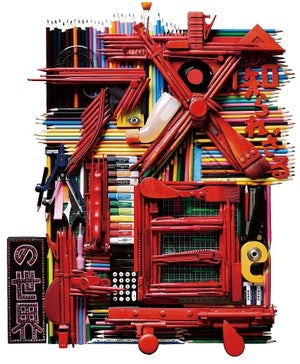 文房具が創り出す驚きのアート「知られざる文具アートの世界」展-日本橋高島屋