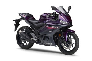 ヤマハ発動機「毎日乗れるスーパーバイク」に2023年モデル - 新色「パープル」も