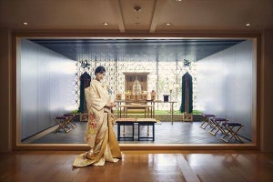 八芳園、新神殿「鳳凰殿」オープン! 伝統的な婚礼文化と現代の美を融合