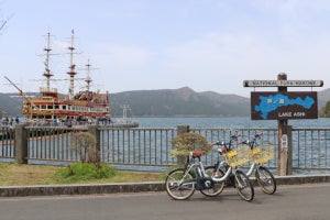 シェアサイクル「HELLO CYCLING」、箱根・芦ノ湖で4月28日から実証実験