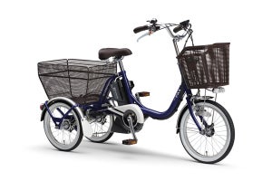 ヤマハ発動機、積載性に優れた三輪電動アシスト自転車「PASワゴン」に新カラー