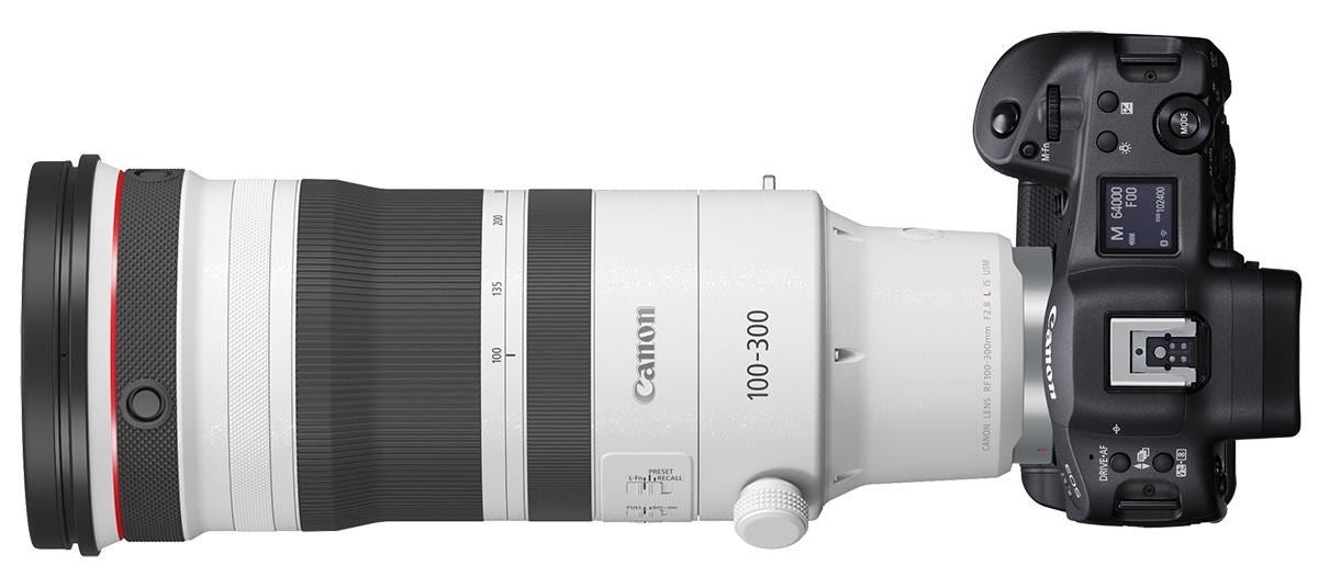 キヤノン、F2.8通しの超望遠ズーム「RF100-300mm F2.8 L IS USM」 実売