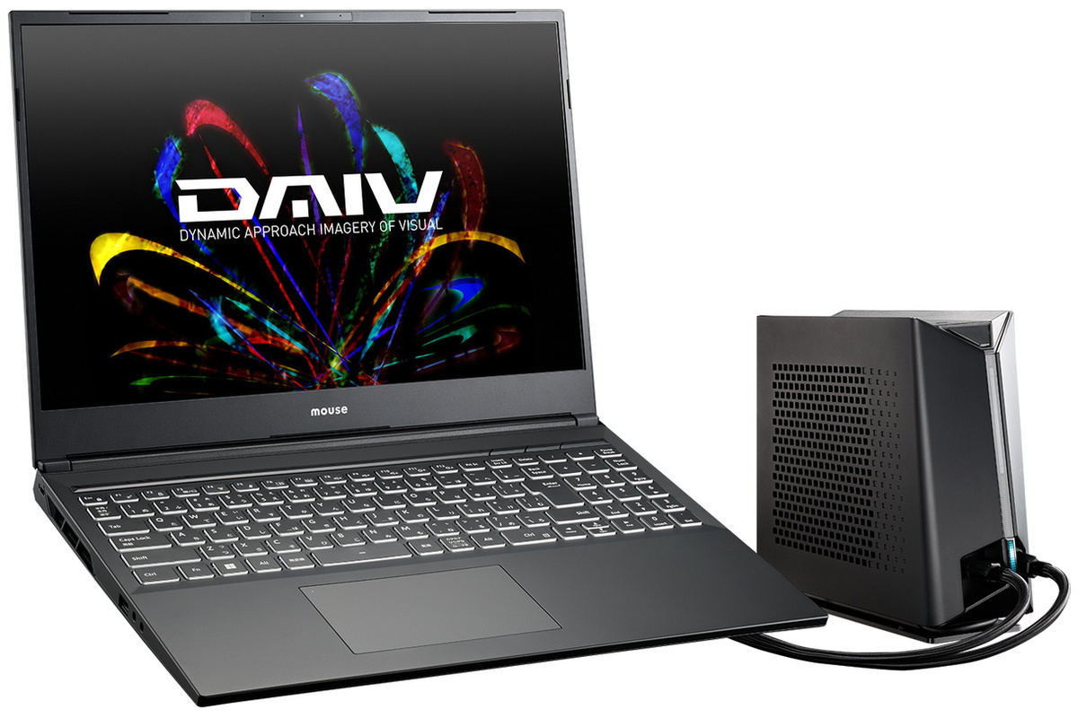 DAIV、水冷16型ノートPCに第13世代Core・RTX 4090 Laptop搭載の最新モデル | マイナビニュース