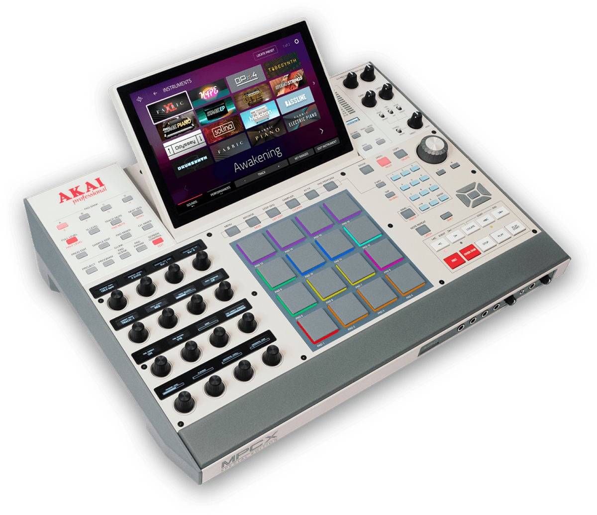 AKAI Professional 7インチタッチディスプレイ 音楽制作システム MPC ...