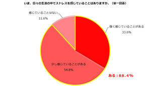 主婦・主夫の約9割が「ストレスあり」 - その原因1位は?