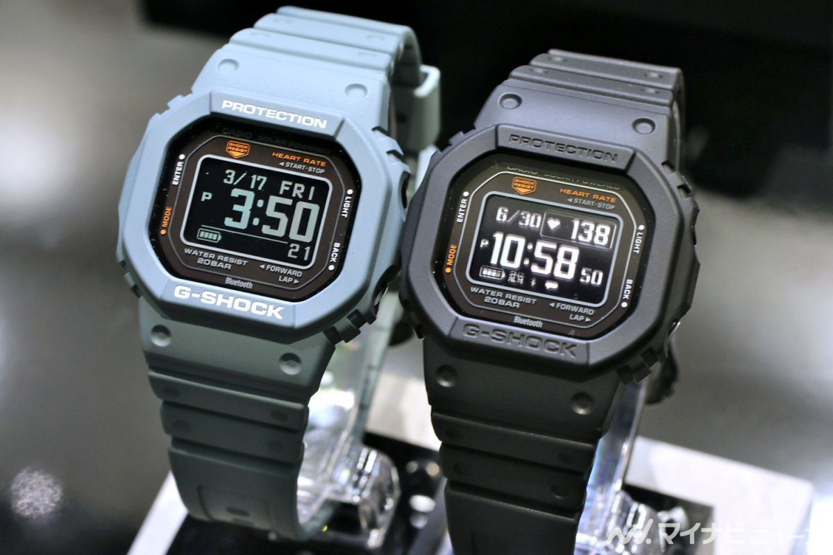 カシオ 2023年5月発売のG-SHOCKを実機写真で！ | マイナビニュース