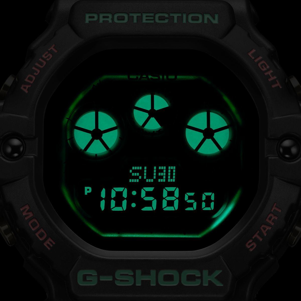 G-SHOCK×FACETASM、色使いやフォントが新鮮な三つ目「DW-5900」コラボ