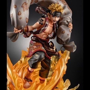 『NARUTO 疾風伝』20周年で“風神”ナルトが大迫力のフィギュアに