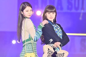 NiziU・AYAKA＆NINA、GirlsAwardトップバッターで堂々ランウェイ