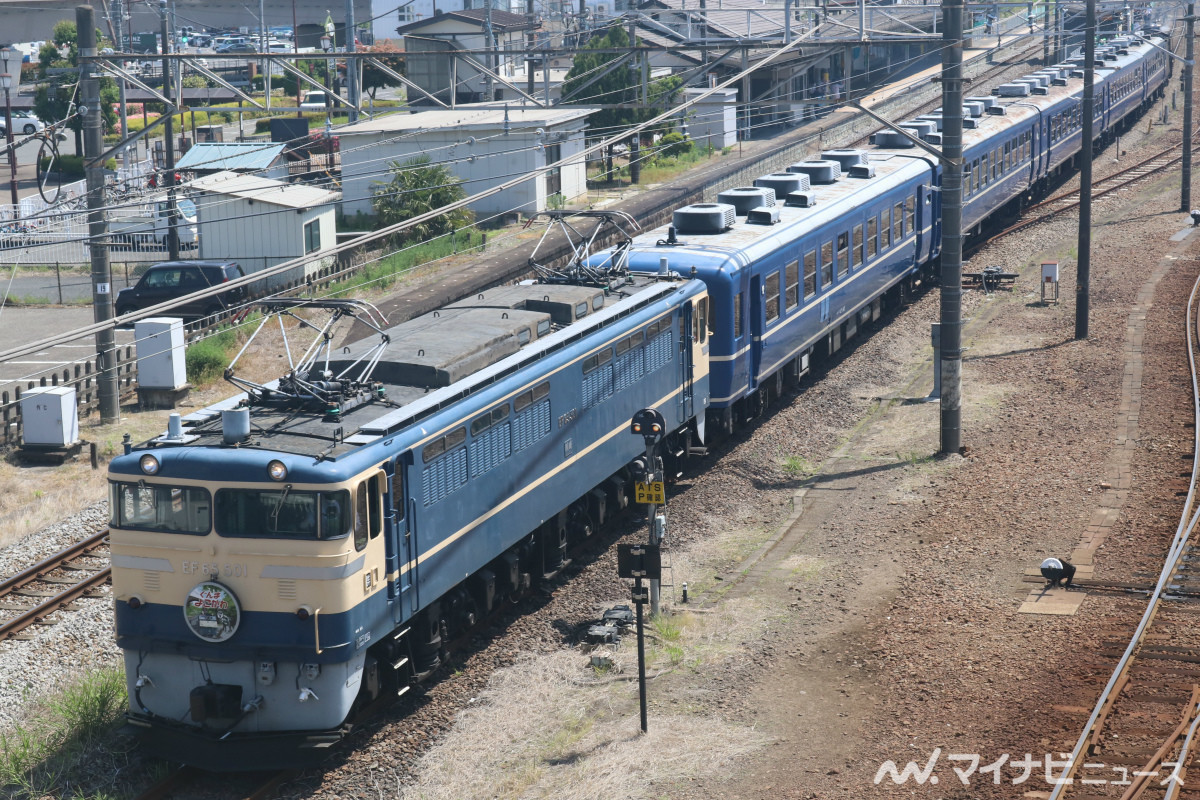 JR東日本EF65形501号機も牽引、高崎～横川間でGW期間中に臨時