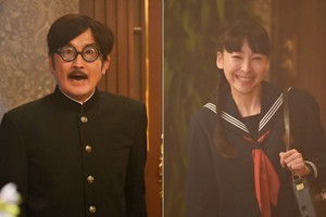 麻生久美子、セーラー服で吉田鋼太郎をあざとく誘惑!?『unknown』スピンオフ