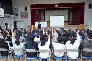 江戸川区の小学校で、キリンが特別授業『免疫ケアで健康な毎日を! 』開催 ― 子どもたちの反応は