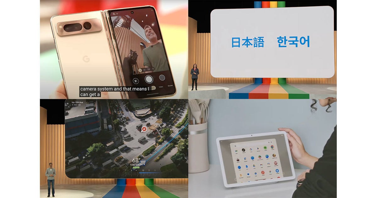 3つの「Pixel」デバイスから「Bard」日本語対応まで、Google新発表
