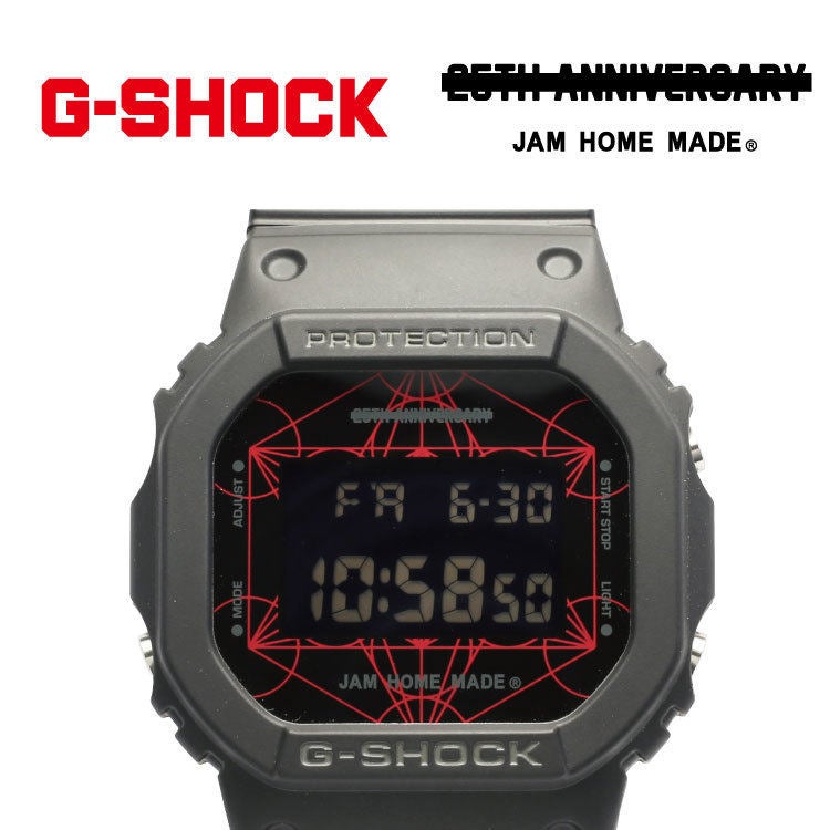 G-SHOCK、JAM HOME MADE25周年のコラボウオッチを5月13日発売 | マイ