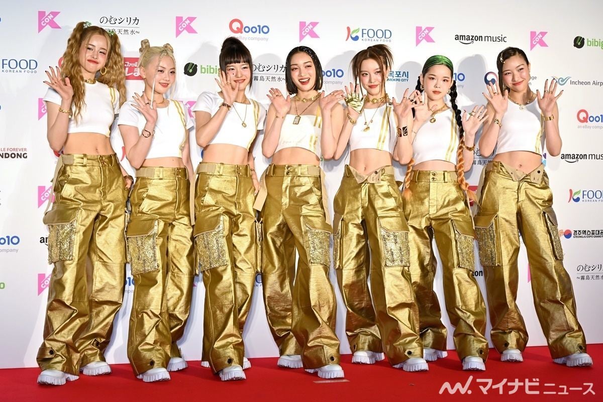 XG、美腹筋のぞく衣装で魅了 「KCON JAPAN」で日本のイベント初出演 マイナビニュース