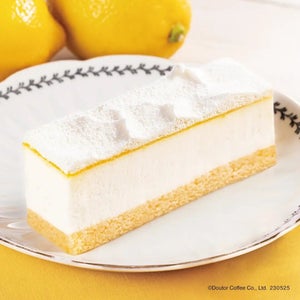 ドトール新作、レモンソースのレアチーズケーキを5月25日より発売