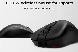 ZOWIE、初のワイヤレスゲーミングマウスを3サイズで展開