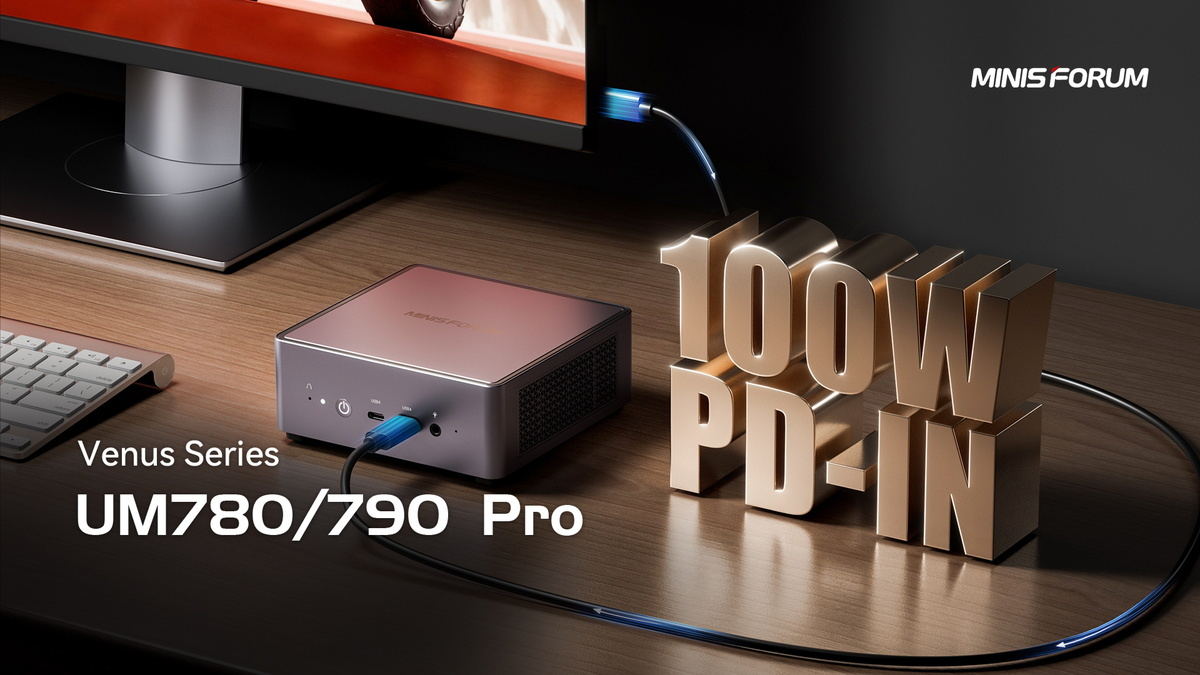 MINISFORUM、Ryzen 7 7040HSシリーズ搭載の小型PC「UM780 Pro / UM790