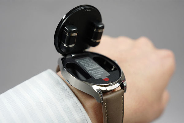 ファーウェイ、TWSイヤホン内蔵スマートウォッチ「WATCH Buds