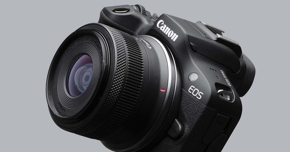 キヤノン、RFマウントのシンプル入門機「EOS R100」 装備を簡略