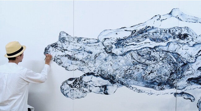 OHGUSHI作のふすま絵「雲龍図」が国際広告賞「ニューヨーク ADC賞