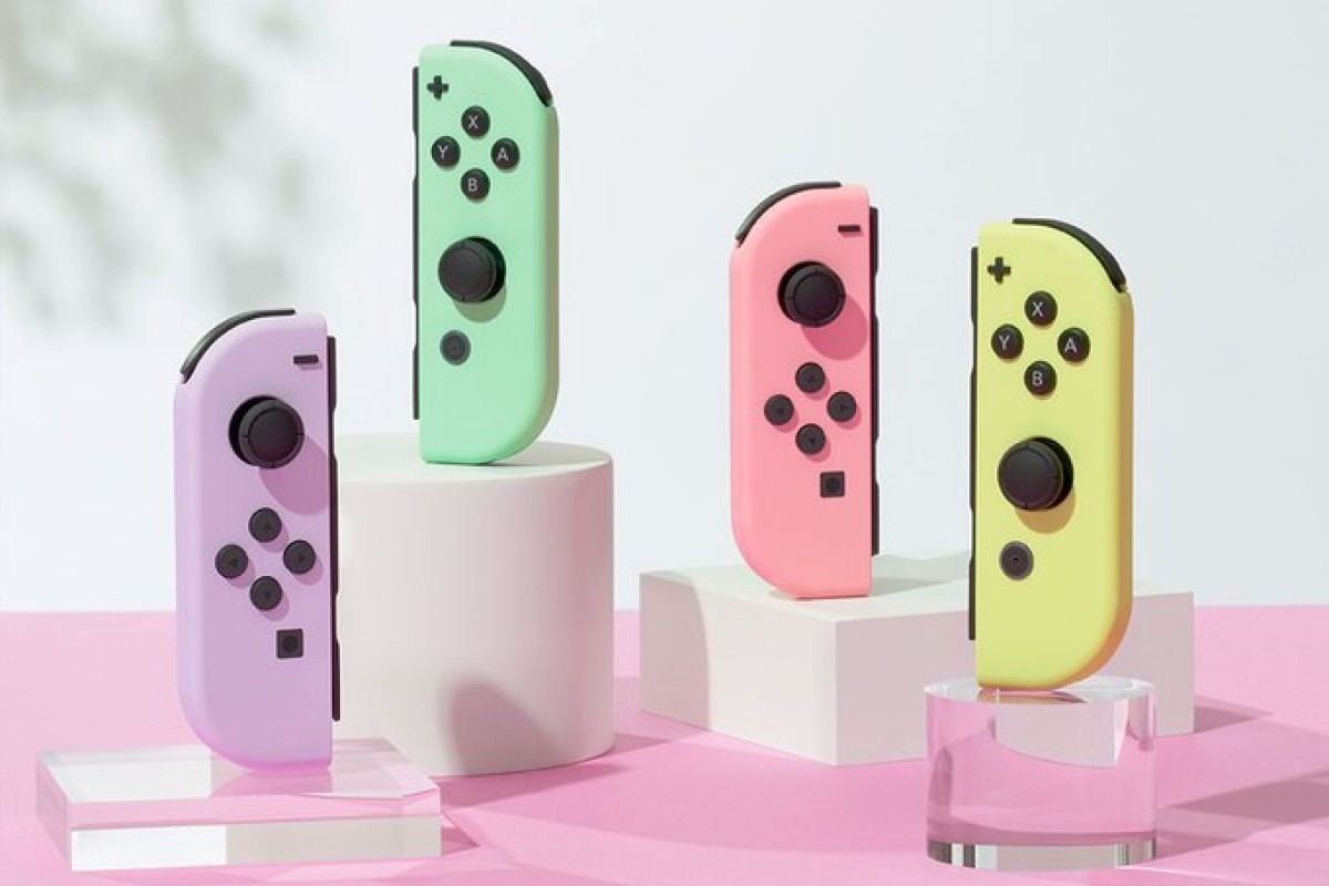 Nintendo Switchの「Joy-Con」に新色登場！ 淡いパステルカラーを2