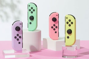Nintendo Switchの「Joy-Con」に新色登場！　淡いパステルカラーを2セット追加