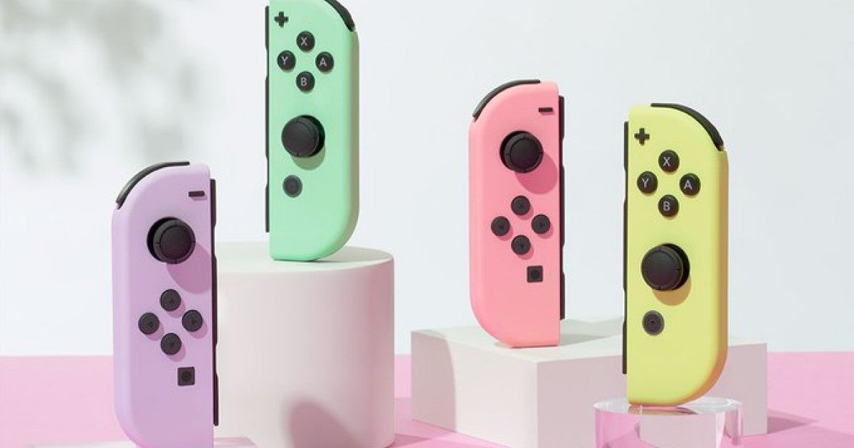 ゲームNintendo Switch Joy-Con パステルピンク・イエロー - その他