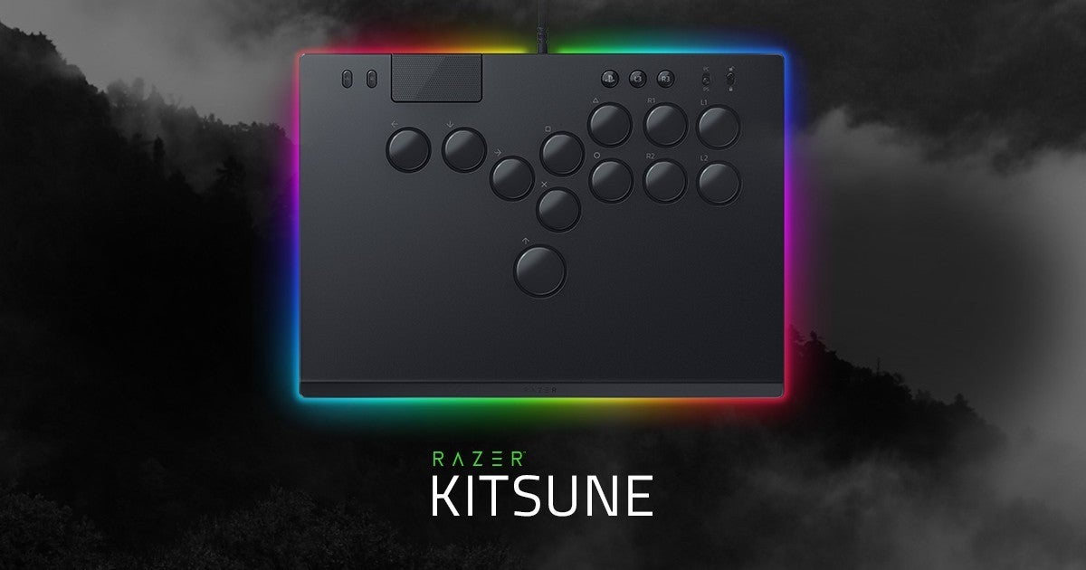 Razerがレバーレスアケコン「KITSUNE」発表！ グローバルと近い国内
