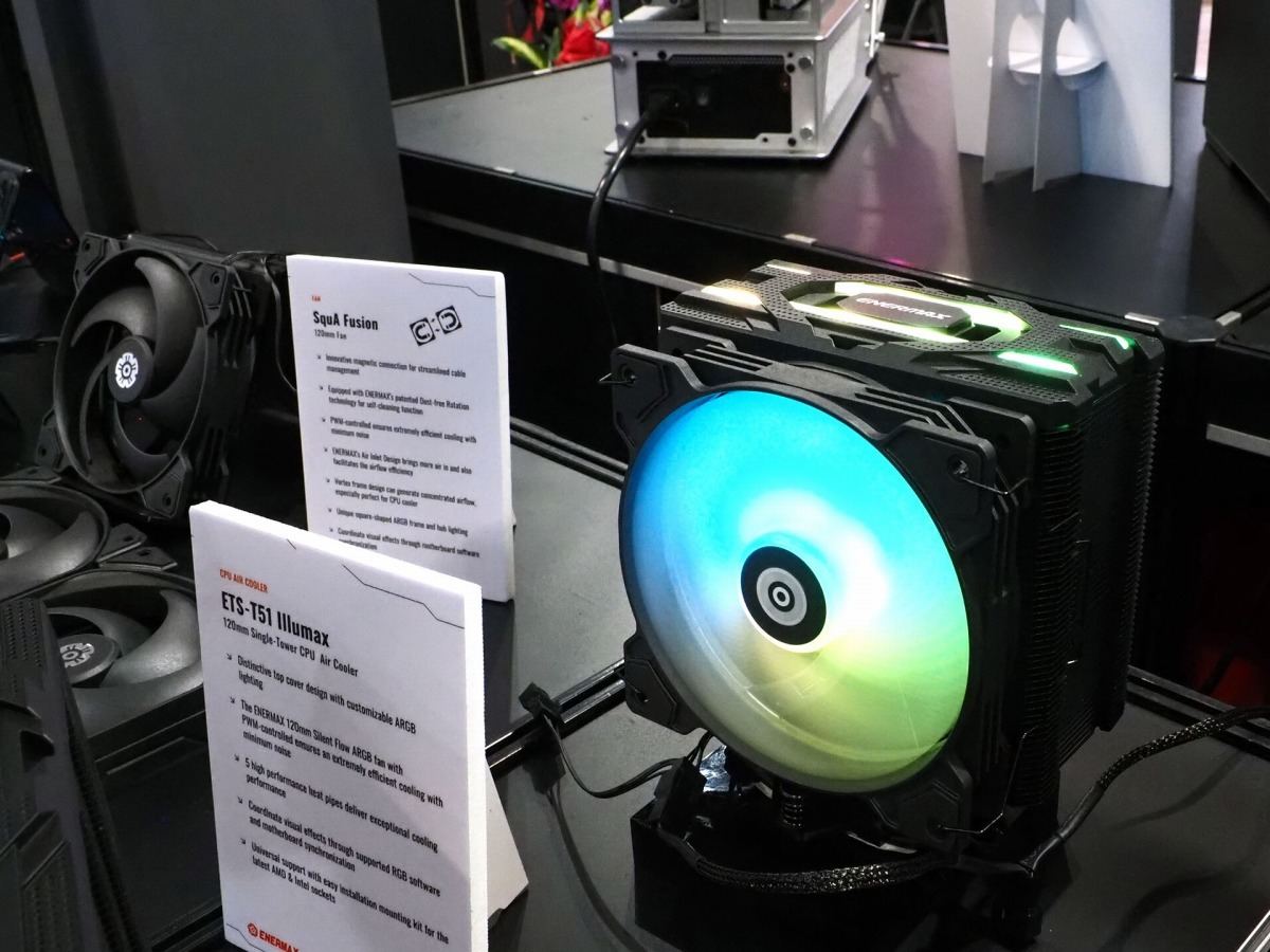 COMPUTEX TAIPEI 2023 - ENERMAX、大型高性能な簡易水冷CPUクーラーや 