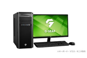 G-GEAR、AMD Radeon RX 7600搭載のゲーミングPC - 13万円台から