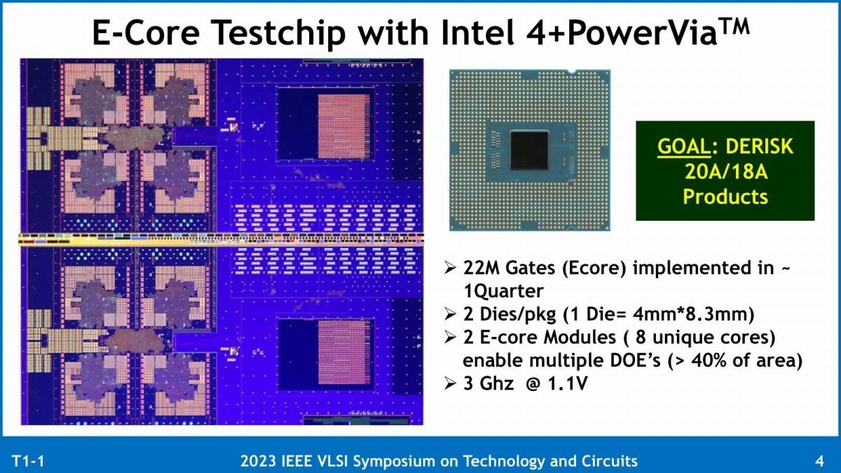 Intel、PowerViaの詳細を説明 - 試作動作に成功、Intel 20Aで実装予定の電源供給技術 | マイナビニュース